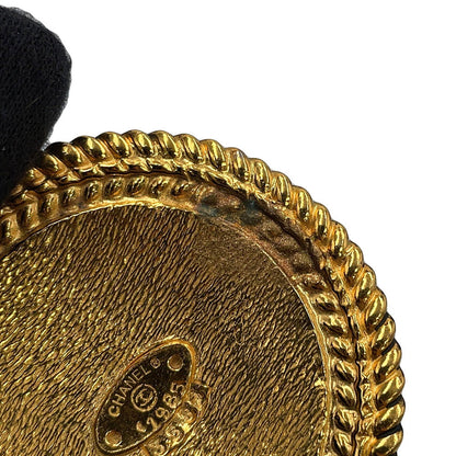 CHANEL Gripoa Double Necklace Gold Gold Plated