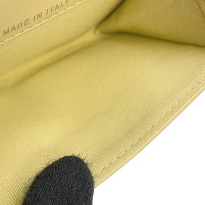 CHANEL Matelasse Classic Card Case YellowAP0214 Lambskin