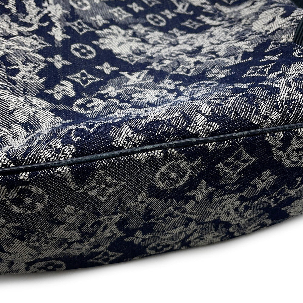 LOUIS VUITTON Christopher NavyM57280 Monogram / Tapestry Size PM
