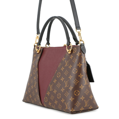 LOUIS VUITTON V Tote BordeauxM43949 Monogram Size MM