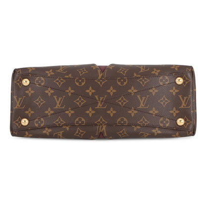 LOUIS VUITTON V Tote BordeauxM43949 Monogram Size MM