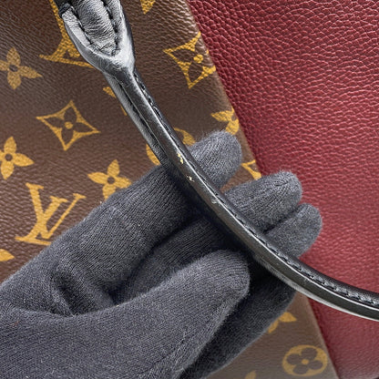 LOUIS VUITTON V Tote BordeauxM43949 Monogram Size MM