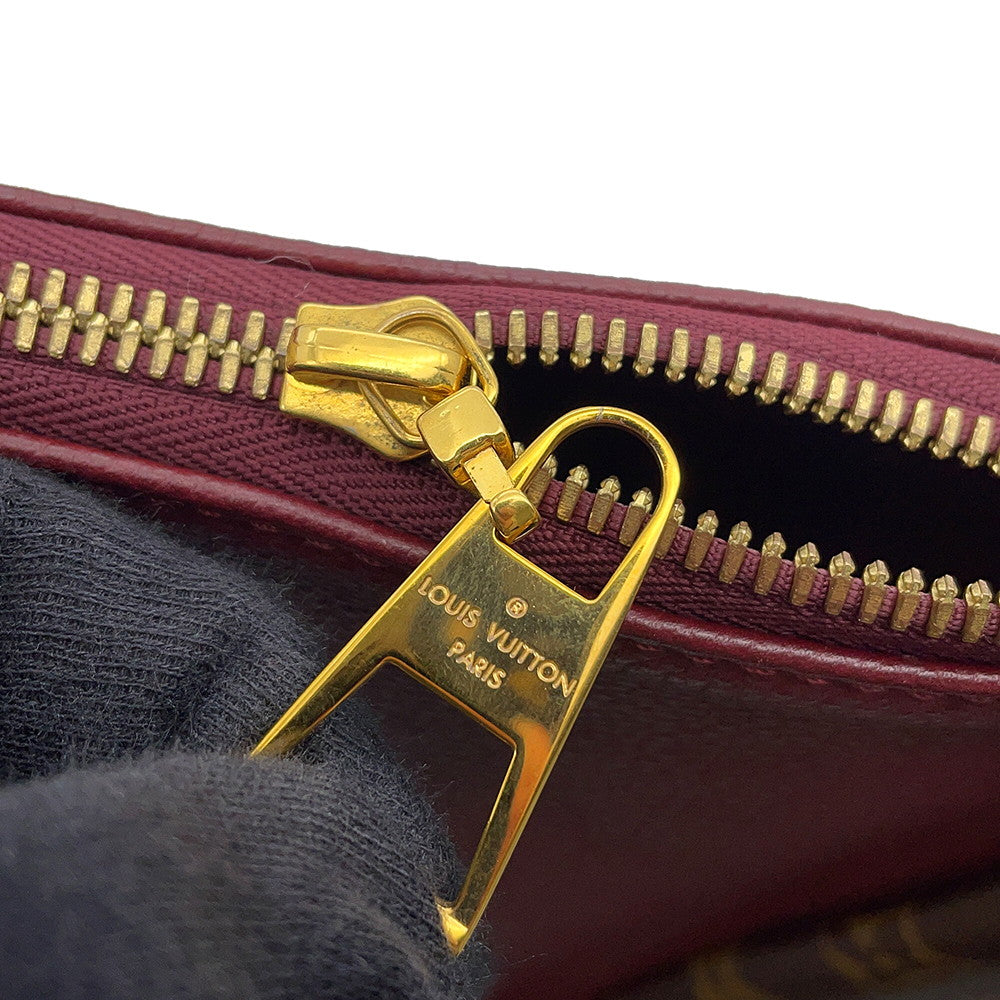 LOUIS VUITTON V Tote BordeauxM43949 Monogram Size MM