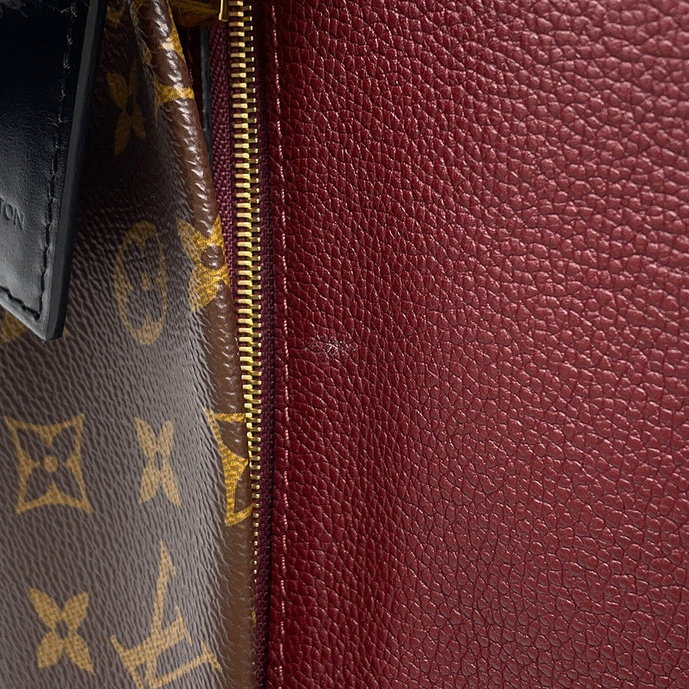LOUIS VUITTON V Tote BordeauxM43949 Monogram Size MM
