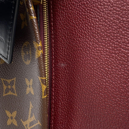 LOUIS VUITTON V Tote BordeauxM43949 Monogram Size MM