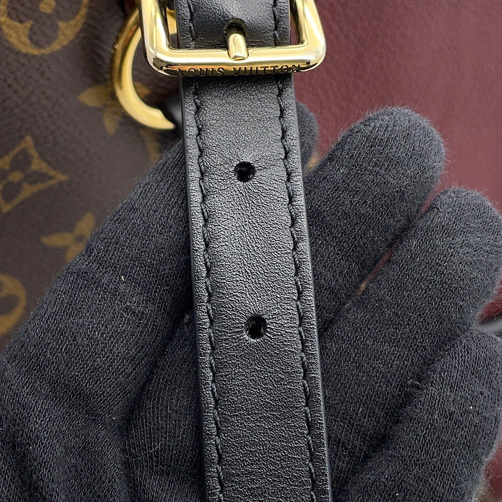 LOUIS VUITTON V Tote BordeauxM43949 Monogram Size MM