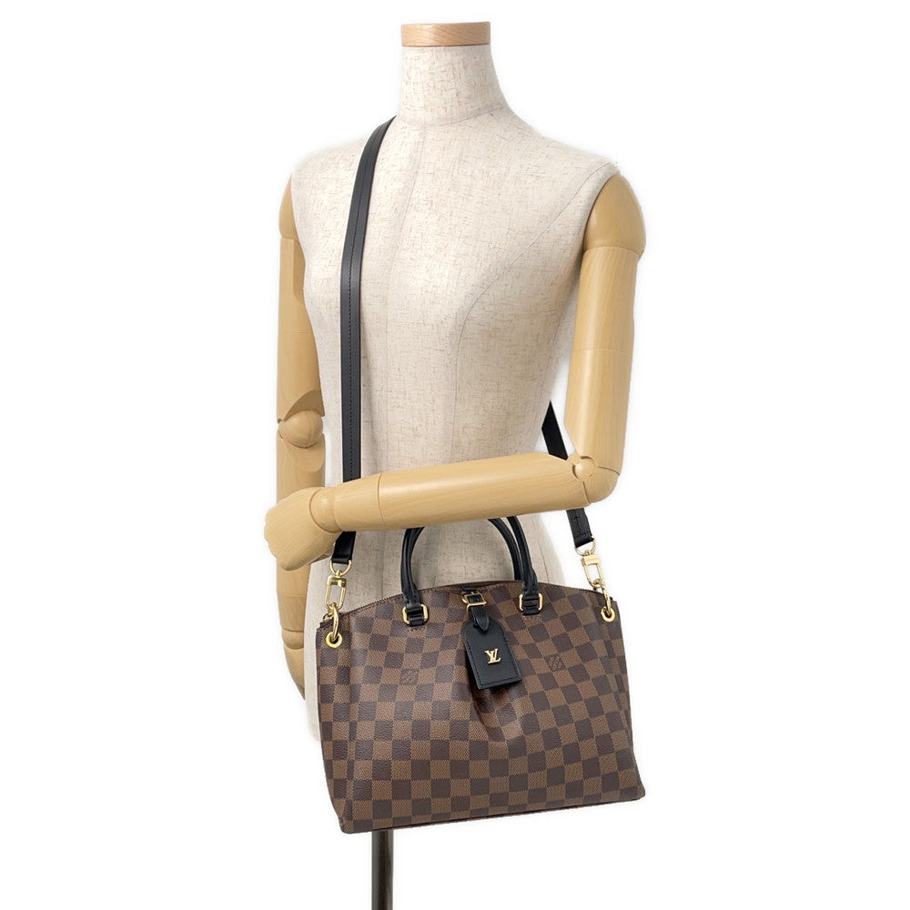 LOUIS VUITTON Odeon Tote NoirN45282 Damier Ebene Canvas Size PM