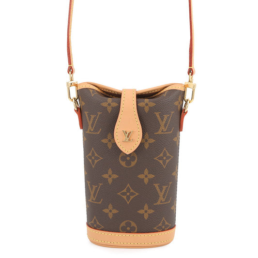 LOUIS VUITTON Fold Me Pouch BrownM80874 Monogram