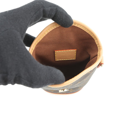 LOUIS VUITTON Fold Me Pouch BrownM80874 Monogram