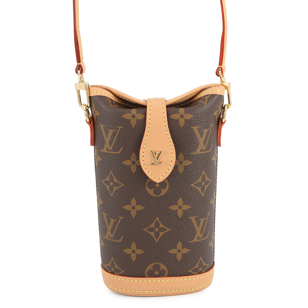 LOUIS VUITTON Fold Me Pouch BrownM80874 Monogram