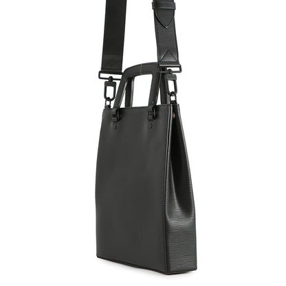 LOUIS VUITTON Sac Plat Fold NoirM58497 Epi Leather