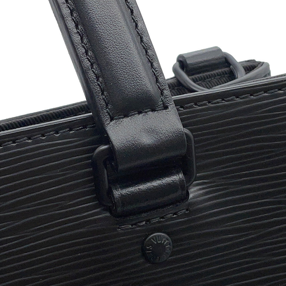 LOUIS VUITTON Sac Plat Fold NoirM58497 Epi Leather