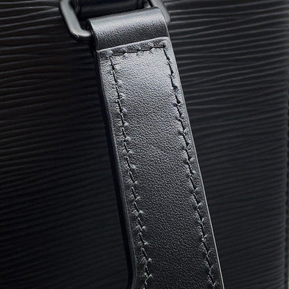 LOUIS VUITTON Sac Plat Fold NoirM58497 Epi Leather