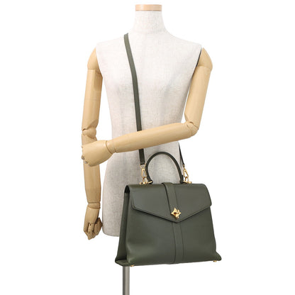 LOUIS VUITTON Rose de Vin KhakiM53819 Calf Leather Size MM