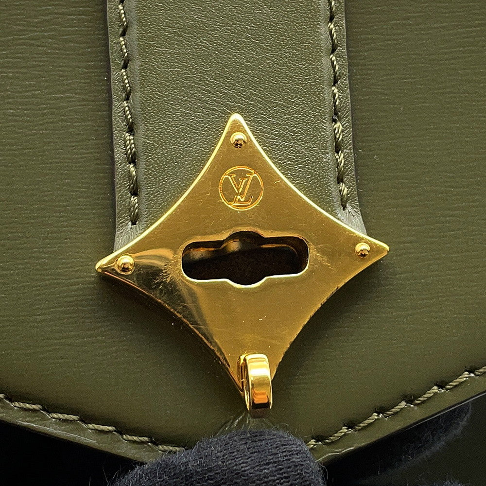 LOUIS VUITTON Rose de Vin KhakiM53819 Calf Leather Size MM