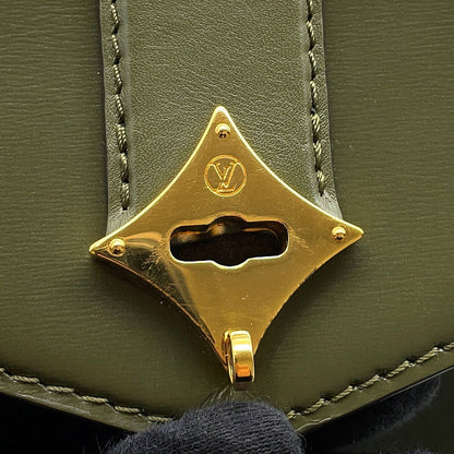 LOUIS VUITTON Rose de Vin KhakiM53819 Calf Leather Size MM