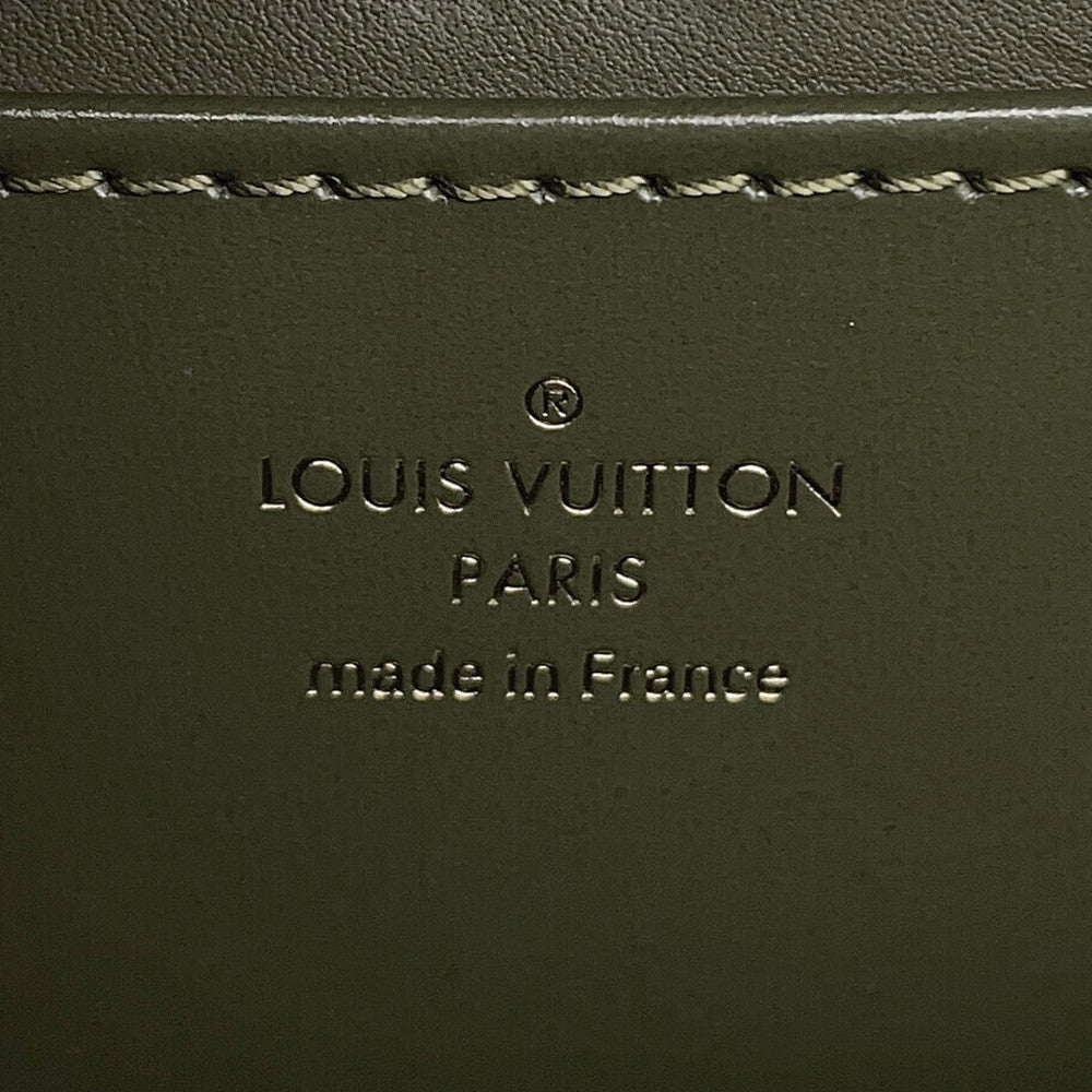 LOUIS VUITTON Rose de Vin KhakiM53819 Calf Leather Size MM