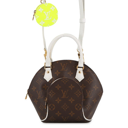 LOUIS VUITTON Ellipse Brown/White/YellowM20752 Monogram Size BB