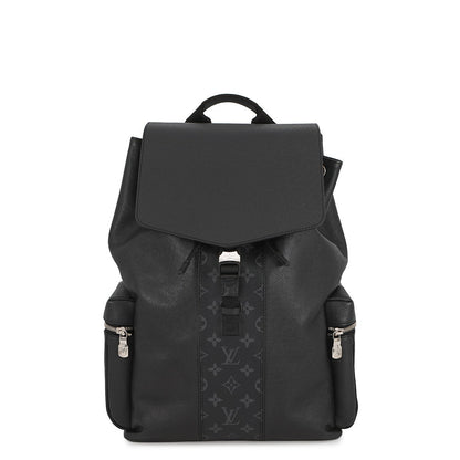 LOUIS VUITTON Backpack NoirM30417 Taigarama Monogram Eclipse