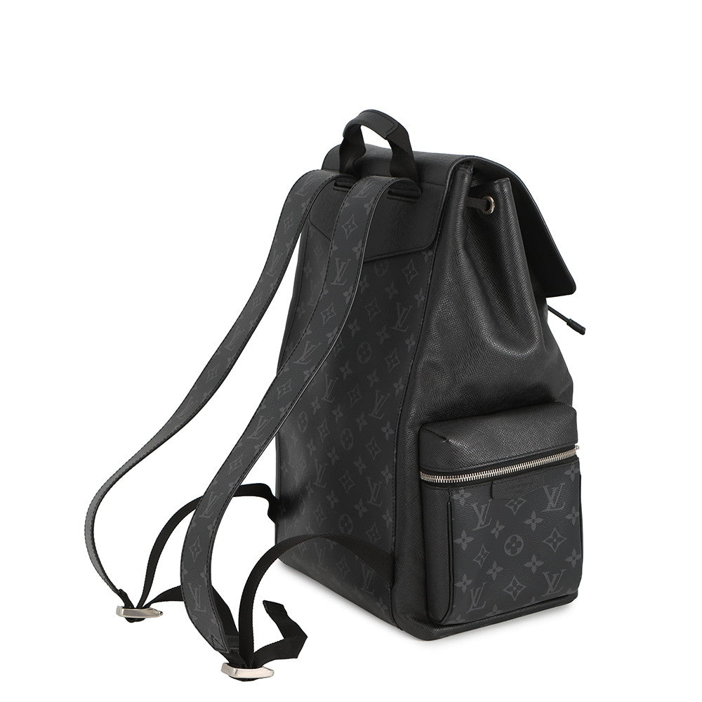 LOUIS VUITTON Backpack NoirM30417 Taigarama Monogram Eclipse