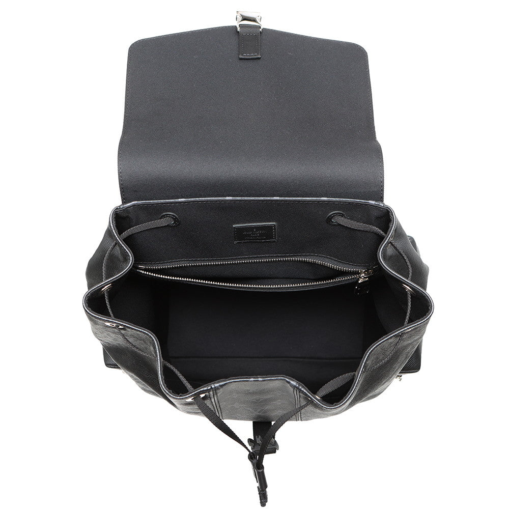 LOUIS VUITTON Backpack NoirM30417 Taigarama Monogram Eclipse