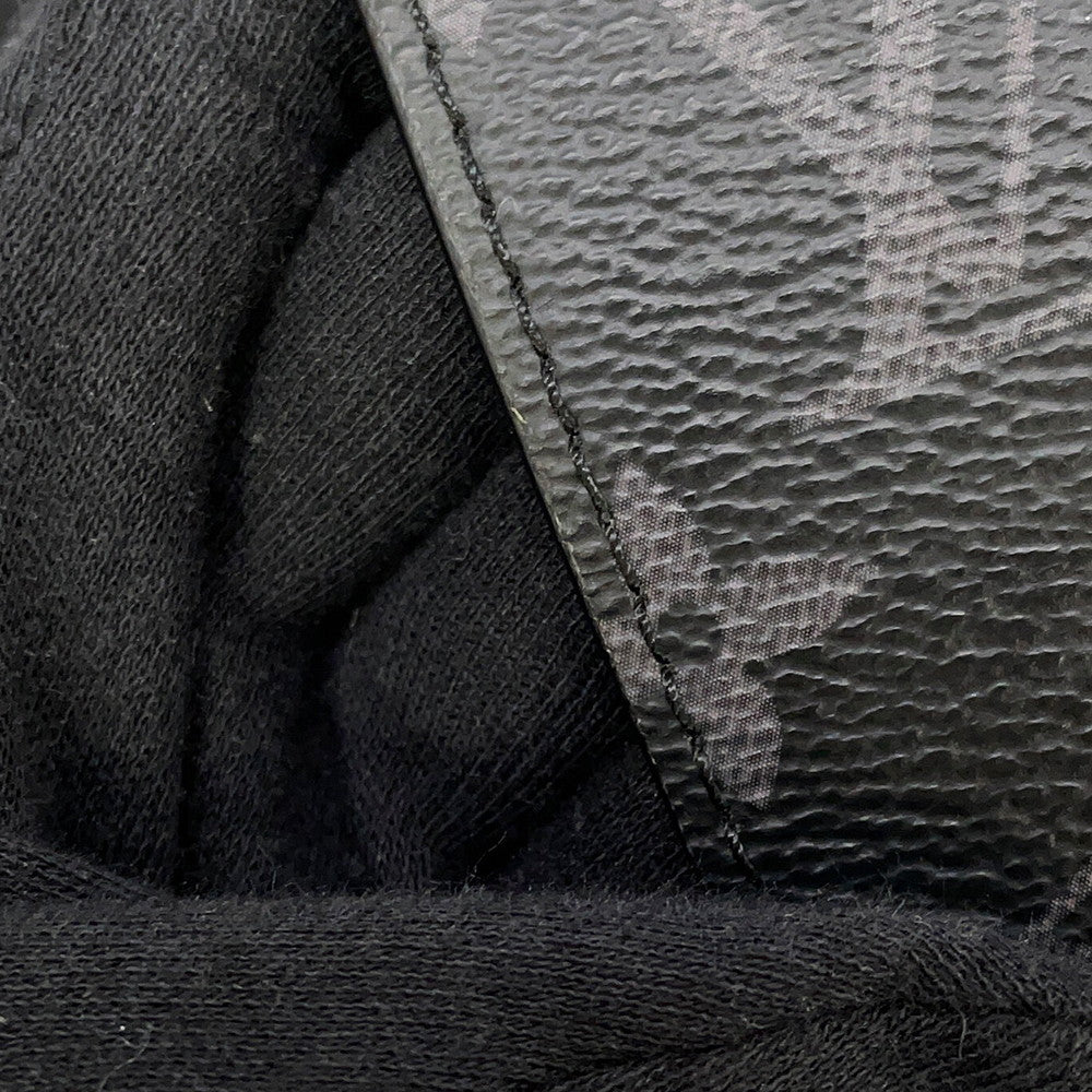 LOUIS VUITTON Backpack NoirM30417 Taigarama Monogram Eclipse