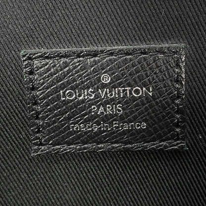 LOUIS VUITTON Backpack NoirM30417 Taigarama Monogram Eclipse