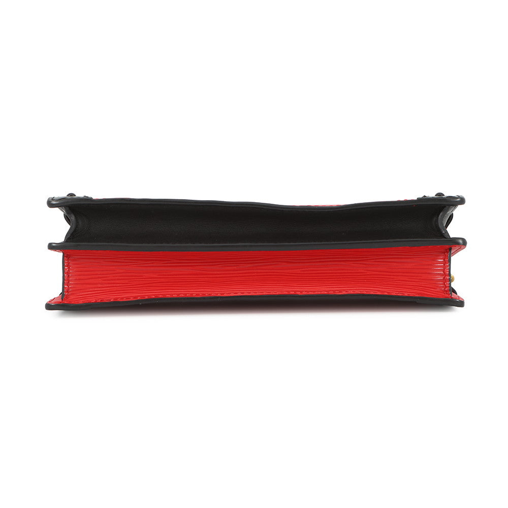 LOUIS VUITTON Trunk Clutch RedM51697 Epi Leather