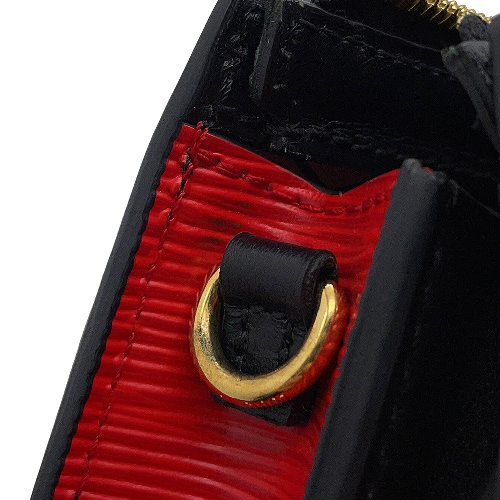 LOUIS VUITTON Trunk Clutch RedM51697 Epi Leather