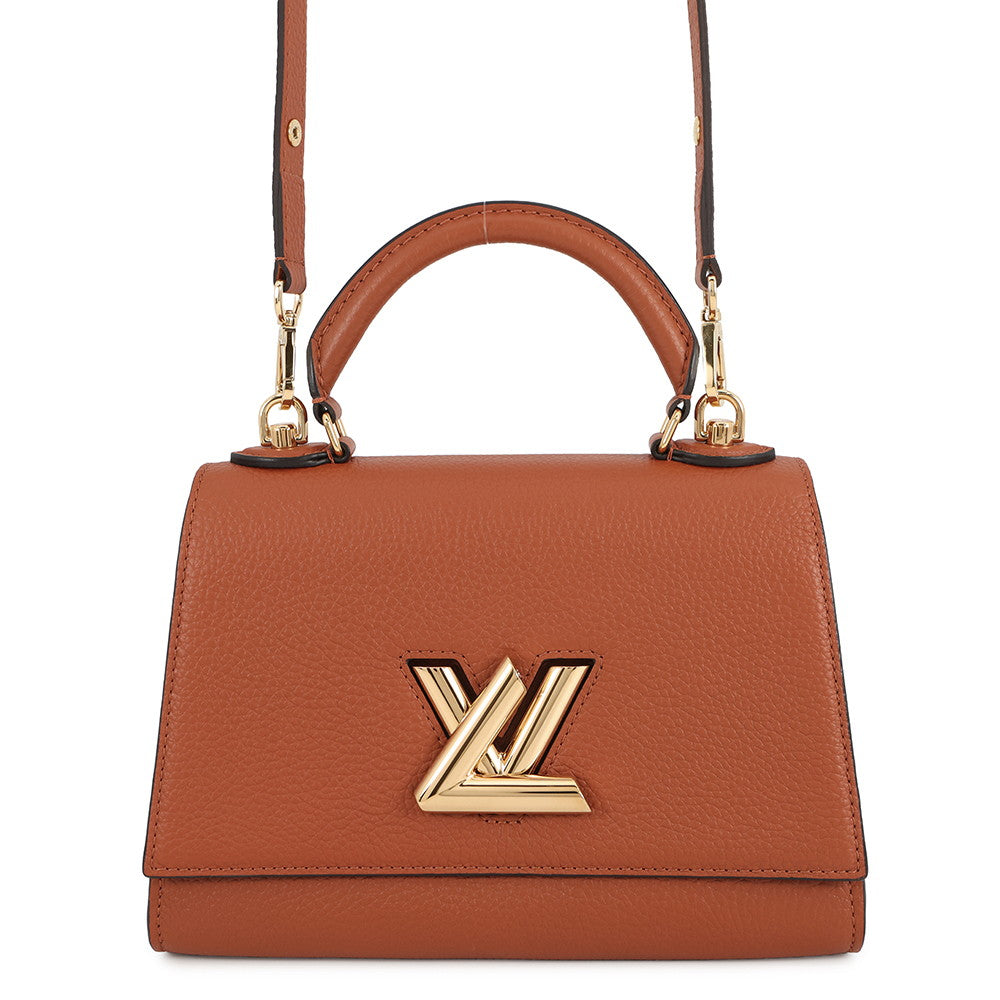 LOUIS VUITTON Twist one handle caramelM57897 Taurillon Leather Size PM
