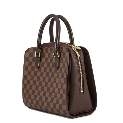 LOUIS VUITTON Triana RedN51155 Damier Ebene Canvas
