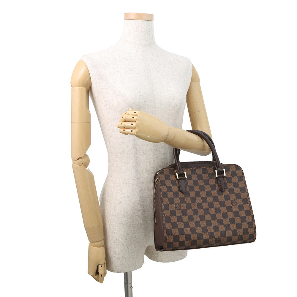 LOUIS VUITTON Triana RedN51155 Damier Ebene Canvas