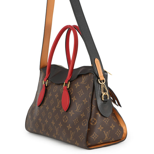 LOUIS VUITTON Tuileries Tote NoirM41454 Monogram Leather