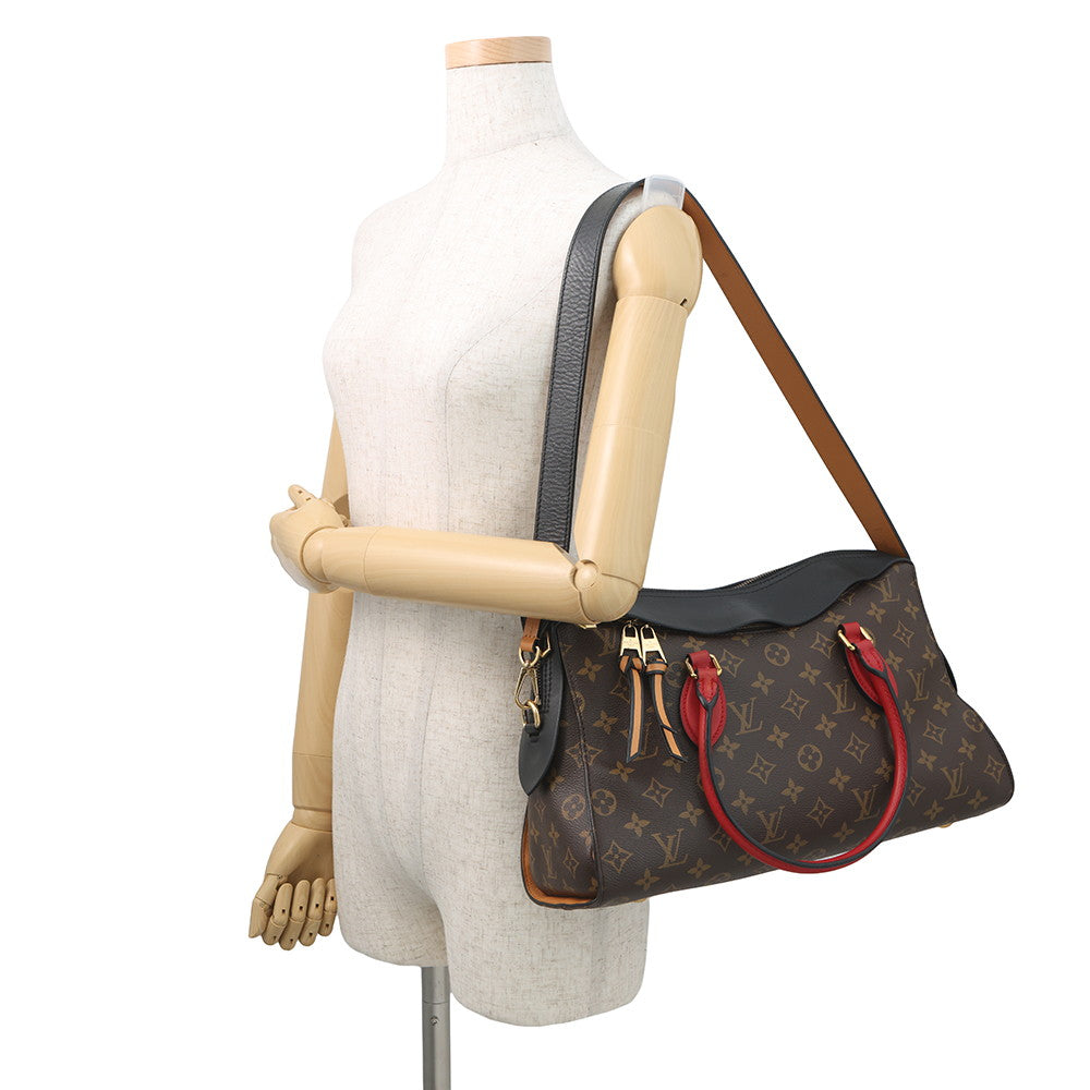 LOUIS VUITTON Tuileries Tote NoirM41454 Monogram Leather