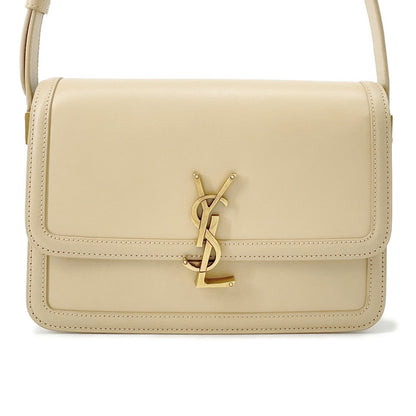 SAINT LAURENT PARIS Solferino Shoulder Bag Beige634305 Leather