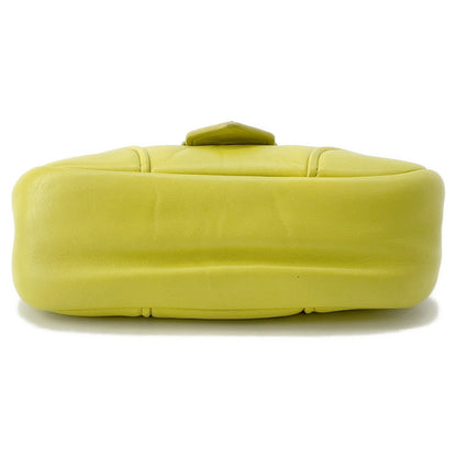 PRADA Moon 2WAYHandbag Yellow1BA381 Leather