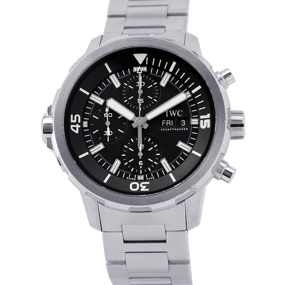 IWC Aquatimer Chronograph W44mm Stainless Steel Black DialIW376804