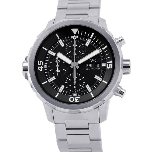 IWC Aquatimer Chronograph W44mm Stainless Steel Black DialIW376804