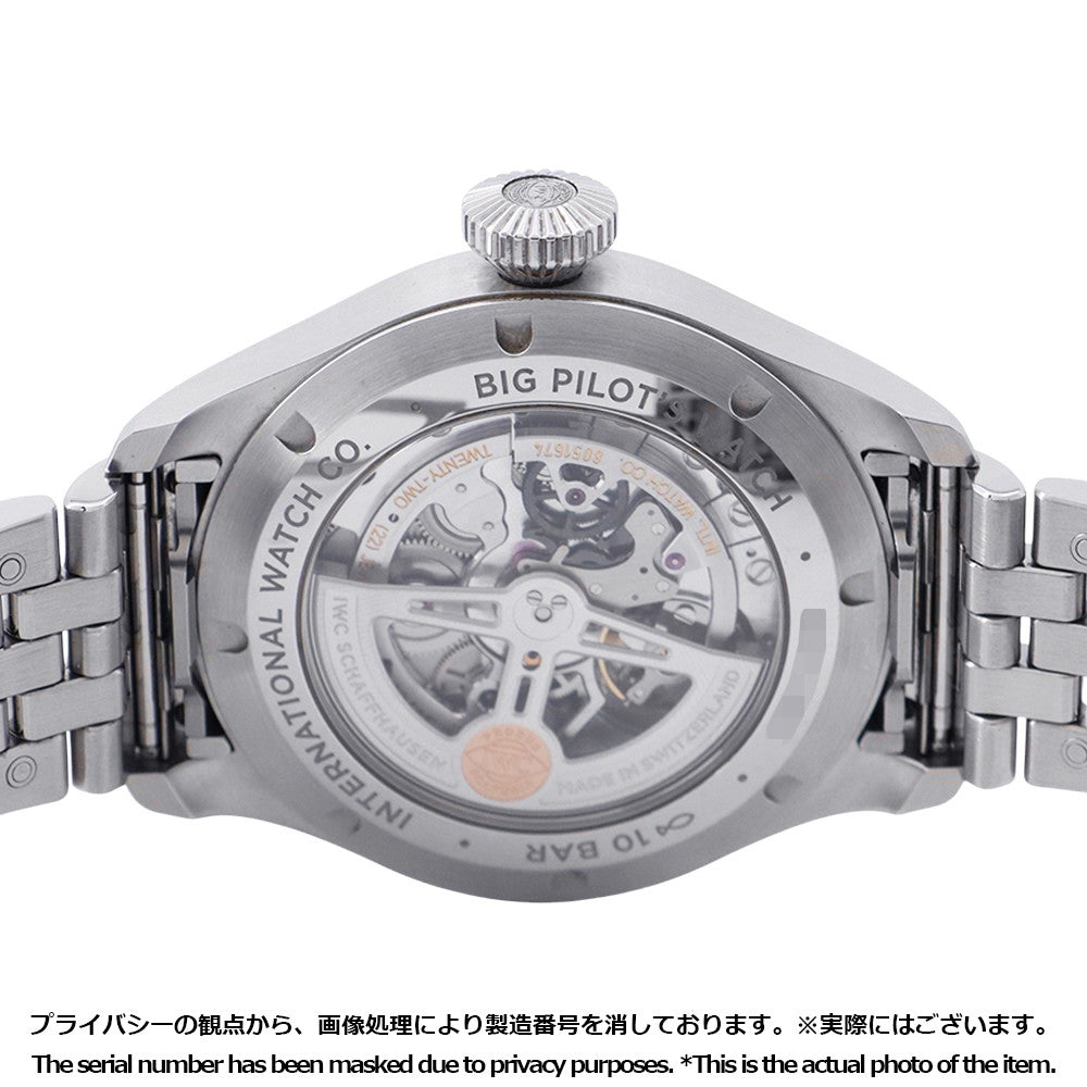 IWC Big Pilot's Watch 43 W43mm Stainless Steel Blue DialIW329304