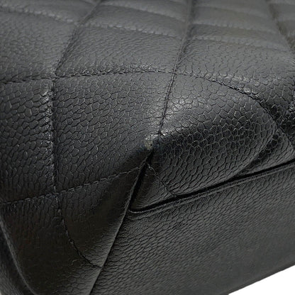 CHANEL Matelasse Top Handle Handbag BlackA12397 Caviar Leather