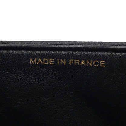 CHANEL Matelasse Top Handle Handbag BlackA12397 Caviar Leather