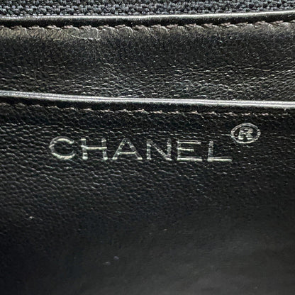 CHANEL Matelasse Top Handle Handbag BlackA12397 Caviar Leather