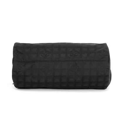 CHANEL New Travel Line Travel Bag Black Nylon