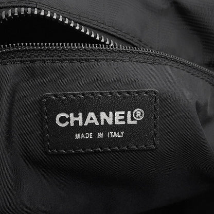 CHANEL New Travel Line Travel Bag Black Nylon