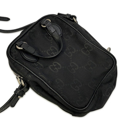 GUCCI GGNylon Off the Grid Shoulder Bag Black625850 GGNylon Leather