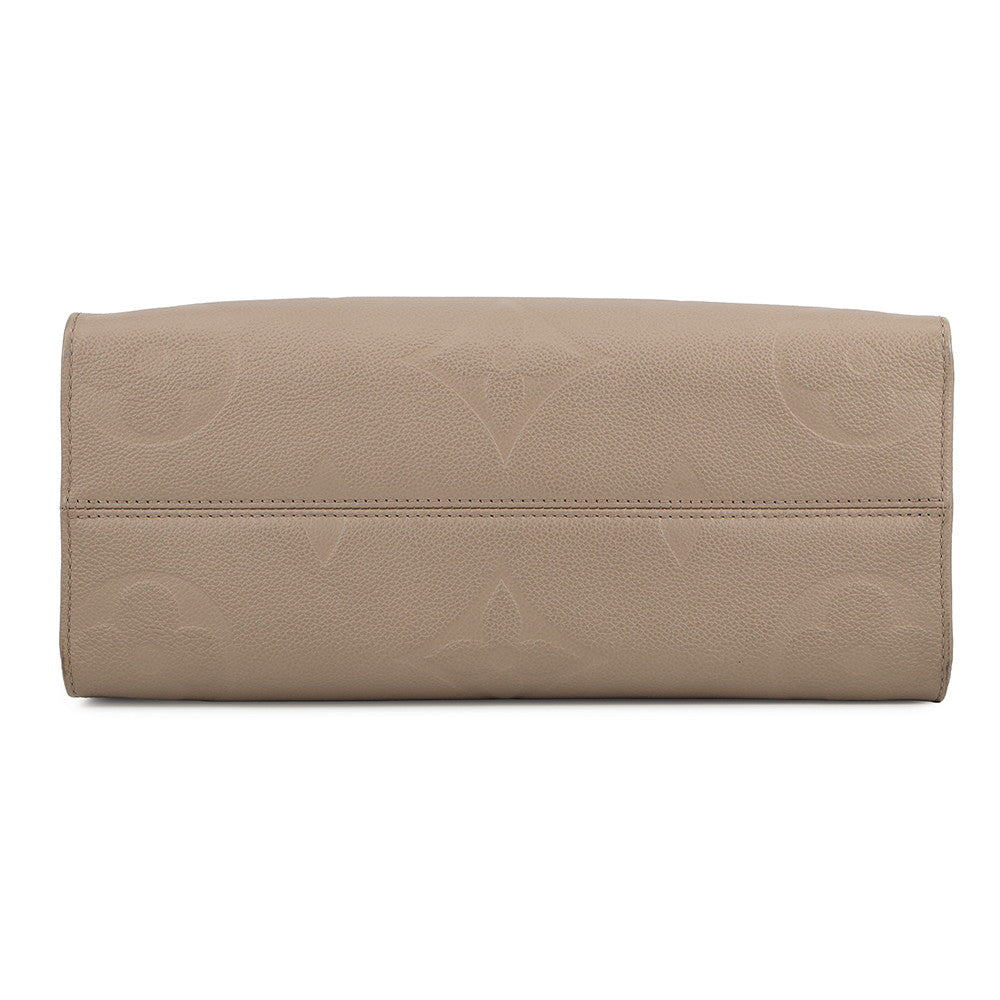 LOUIS VUITTON Onthego TourterelleM45607 Monogram Empreinte Leather Size MM