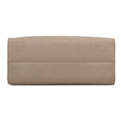 LOUIS VUITTON Onthego TourterelleM45607 Monogram Empreinte Leather Size MM