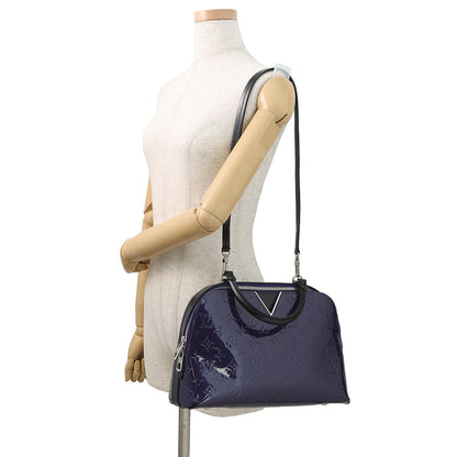 LOUIS VUITTON Melrose Purple/NoirM42696 Monogram Vernis Leather