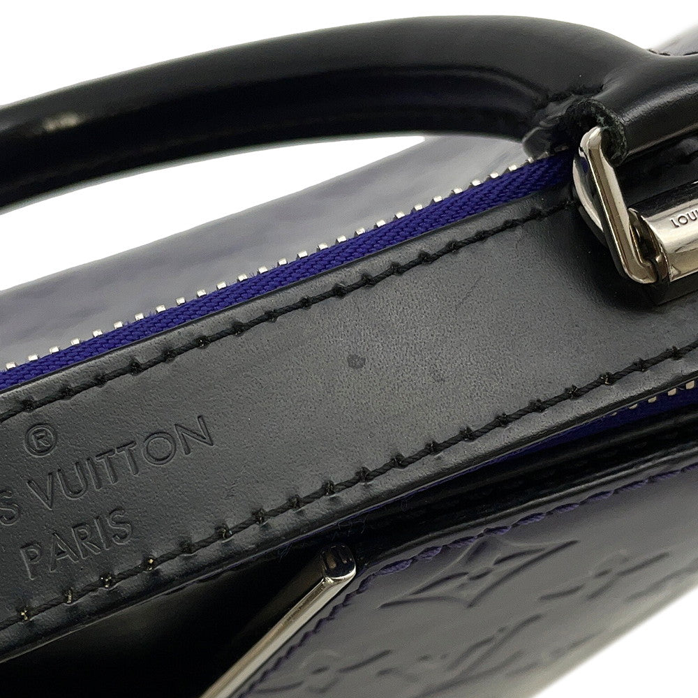 LOUIS VUITTON Melrose Purple/NoirM42696 Monogram Vernis Leather