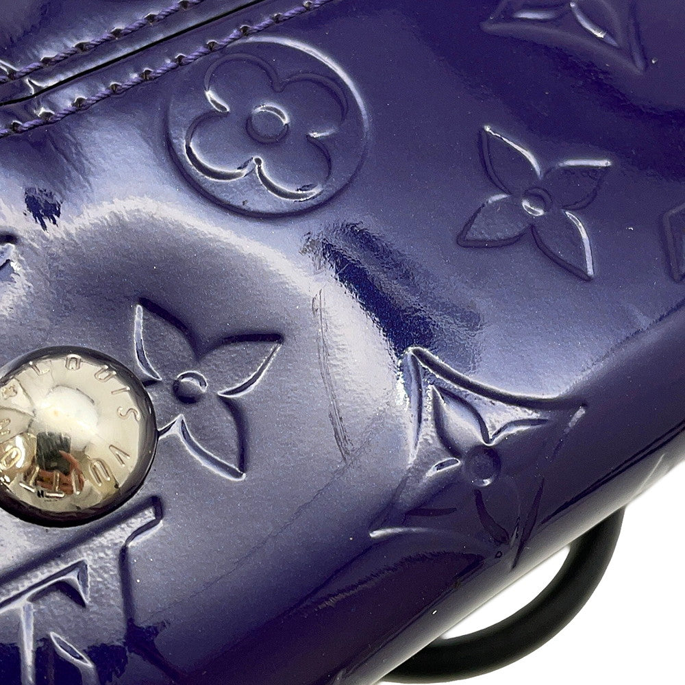 LOUIS VUITTON Melrose Purple/NoirM42696 Monogram Vernis Leather